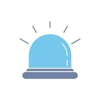 alarm concept line icon. Simple element illustration. alarm concept outline symbol design. vector