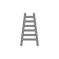 ladder concept line icon. Simple element illustration. ladder concept outline symbol design. vector