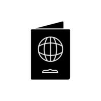 passport concept line icon. Simple element illustration. passport concept outline symbol design. vector