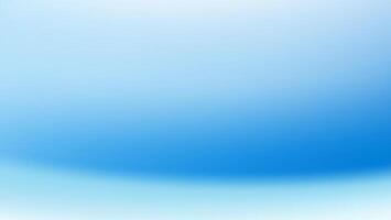 Smooth gradient background with white and blue color vector