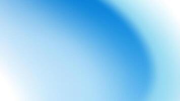 Smooth gradient background with white and blue color vector