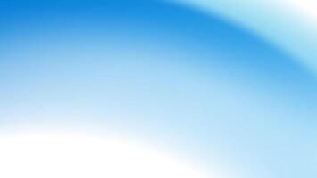 Smooth gradient background with white and blue color vector