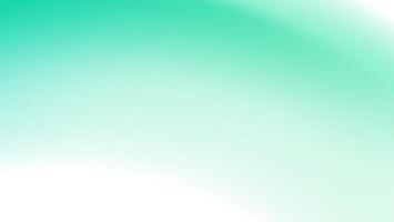 Smooth gradient background with white and green color vector