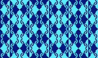 abstract geometric seamless blue pattern background. Repeat geometric ethnic pattern. decorative fabric clothing fashion element card design vector