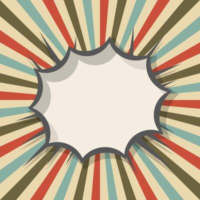 Retro sun ray wallpaper background
