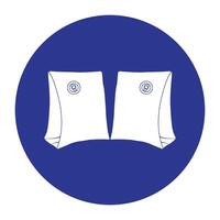 hand float icon design vector