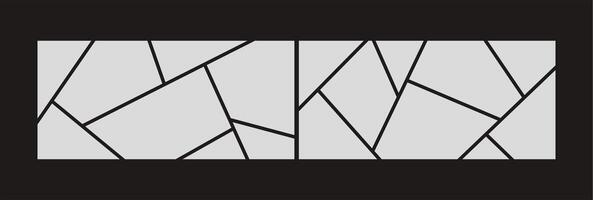 Pictures or photos frame collage. comics page grid layout abstract photo frames and digital photo wall template vector