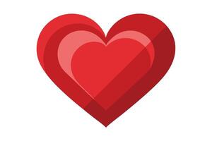 art of Love shape on white background vector