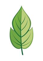 art of Leaf drawing Abstract minimal flat art vector
