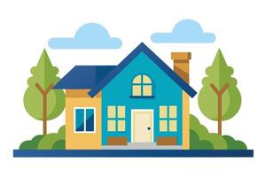 art of Home on white background vector