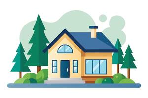 art of Home on white background vector