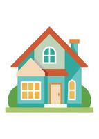 art of Home on white background vector