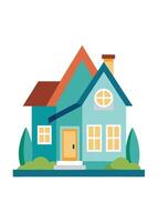 art of Home on white background vector