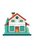 art of Home on white background vector