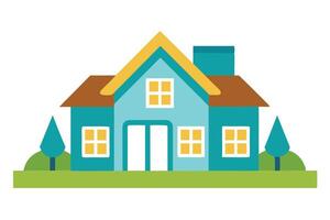 art of Home on white background vector