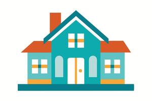 art of Home on white background vector