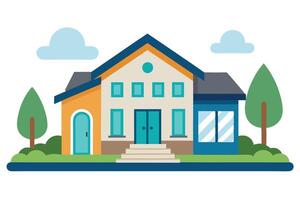 art of Home on white background vector