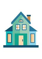 art of Home on white background vector