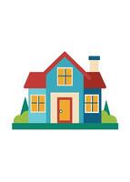 art of Home on white background vector
