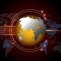 Background Technology Globalization vector