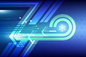 Abstract technology Memphis vector