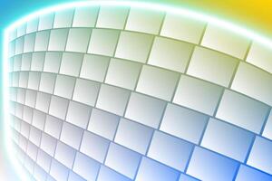 Abstract background, curved block wall vector