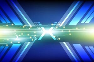 Abstract background, arrow symbol, future technology vector