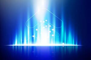 Abstract Blue Background vector