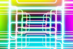 Abstract background, neon lights, colorful transitions vector