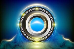 Abstract background, circle, center point vector