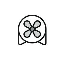 Fan icon design templates simple and modern vector