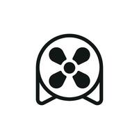 Fan icon design templates simple and modern vector
