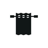 Curtains blinds icon design templates simple and modern vector