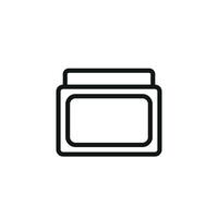 Coffee table icon design templates simple and modern vector