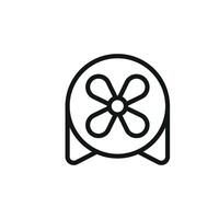 Fan icon design templates simple and modern vector