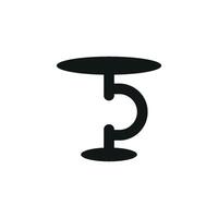 Coffee table icon design templates simple and modern vector