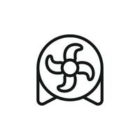 Fan icon design templates simple and modern vector