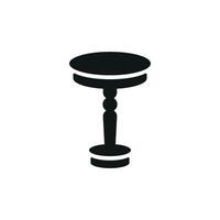 Coffee table icon design templates simple and modern vector