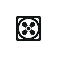 Fan icon design templates simple and modern vector