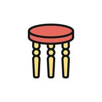 Coffee table icon design templates simple and modern vector