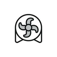 Fan icon design templates simple and modern vector