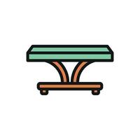 Coffee table icon design templates simple and modern vector