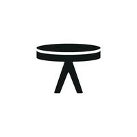 Coffee table icon design templates simple and modern vector