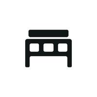 Coffee table icon design templates simple and modern vector