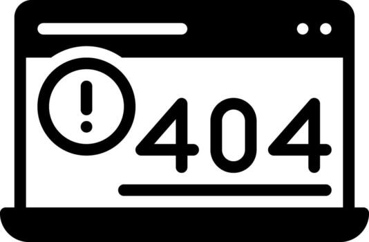sólido negro icono para seguridad vector