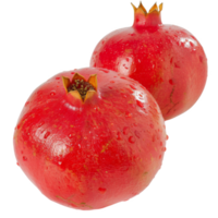 Pomegranate, fruit realistic Illustration. Realistic Transparent file. Mockup template for artwork graphic design png