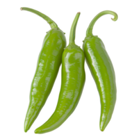 Green Pepper, fruit realistic Illustration. Realistic Transparent file. Mockup template for artwork graphic design png