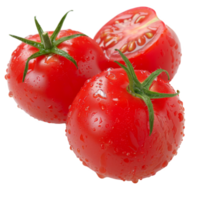 Tomato, fruit realistic Illustration. Realistic Transparent file. Mockup template for artwork graphic design png