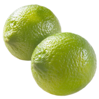 Lime, fruit realistic Illustration. Realistic Transparent file. Mockup template for artwork graphic design png