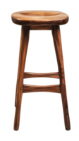 Bar stool isolated against a transparent background png